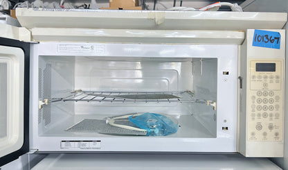 30 Inch Whirlpool  MH1170XST 1.7 Cu. Ft. Over the Range Microwave , 1,000 Watts of Power , 3-Speed Fan, Off White Bisque , 101367