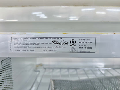 30 Inch Whirlpool  MH1170XST 1.7 Cu. Ft. Over the Range Microwave , 1,000 Watts of Power , 3-Speed Fan, Off White Bisque , 101367