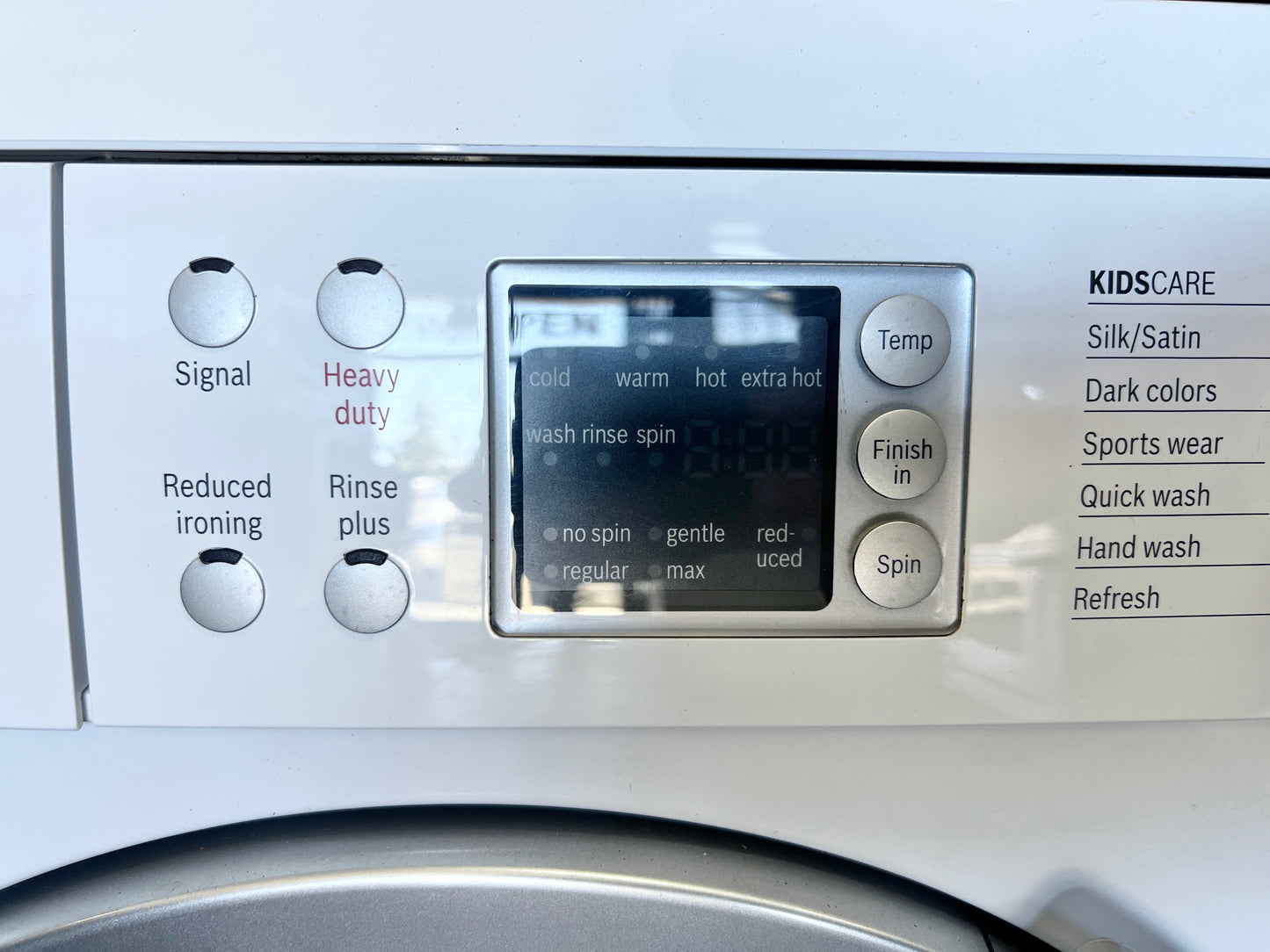 24 Inch Bosch Axxis Plus Series  WAS24460UC Compact Front Load Stackable Washer , 2.2 cu. ft. Capacity, 15 Wash Programs, Energy Consumption of 130 kWH/year, Touch Controls & LED Display 1,200 RPM Spin Speed , 444389