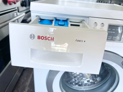 24 Inch Bosch Axxis Plus Series  WAS24460UC Compact Front Load Stackable Washer , 2.2 cu. ft. Capacity, 15 Wash Programs, Energy Consumption of 130 kWH/year, Touch Controls & LED Display 1,200 RPM Spin Speed , 444389