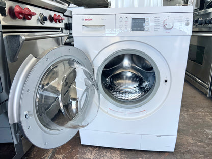 24 Inch Bosch Axxis Plus Series  WAS24460UC Compact Front Load Stackable Washer , 2.2 cu. ft. Capacity, 15 Wash Programs, Energy Consumption of 130 kWH/year, Touch Controls & LED Display 1,200 RPM Spin Speed , 444389