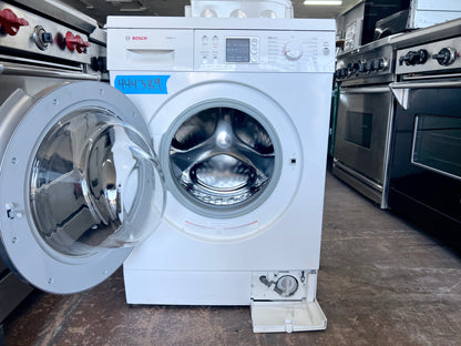 24 Inch Bosch Axxis Plus Series  WAS24460UC Compact Front Load Stackable Washer , 2.2 cu. ft. Capacity, 15 Wash Programs, Energy Consumption of 130 kWH/year, Touch Controls & LED Display 1,200 RPM Spin Speed , 444389