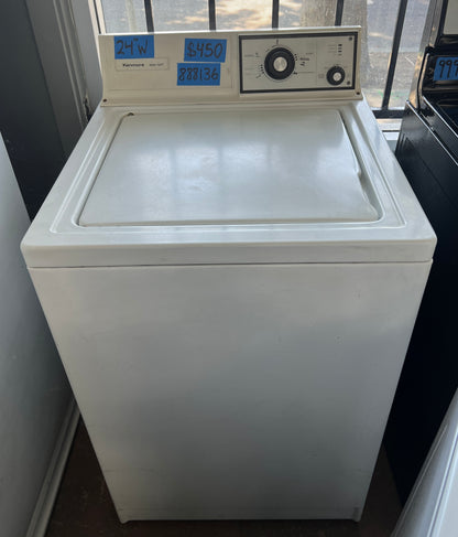 Kenmore 24 Top load Heavy Duty Washer in White, 888136, 110.91310100