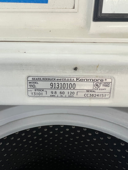 Kenmore 24 Top load Heavy Duty Washer in White, 888136, 110.91310100