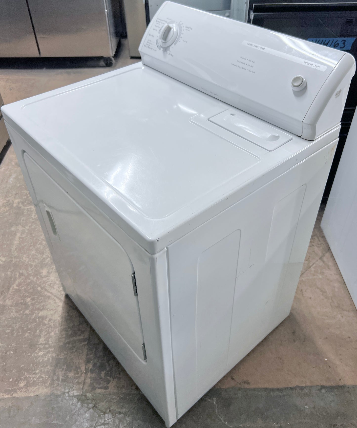 29 Inch Kenmore Front Load Electric Dryer , White , 110.66662501, 444403