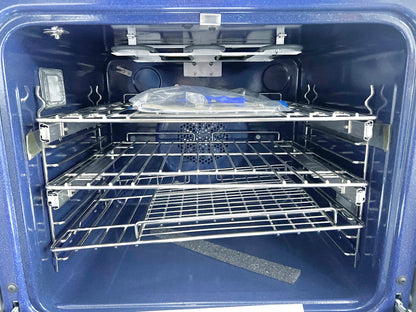 27 Inch Electrolux Wave Touch Series  EW27EW65GS Double Electric Wall Oven , Self Clean Convection Ovens, Wave-Touch Electronic Controls, Meat Probe , Cobalt Blue Interior,  Probe, Stainless Steel , 444407