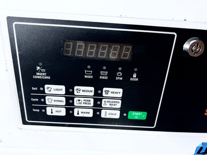 Speed Queen Coin Operated Washer Electric OR Gas Dryer Set , White,  SFNNCASP115TW01 , Commercial Grade , 444278