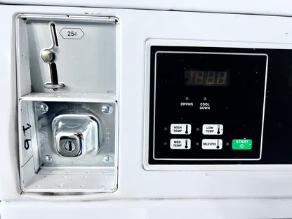 Speed Queen Coin Operated Washer Electric OR Gas Dryer Set , White,  SFNNCASP115TW01 , Commercial Grade , 444278