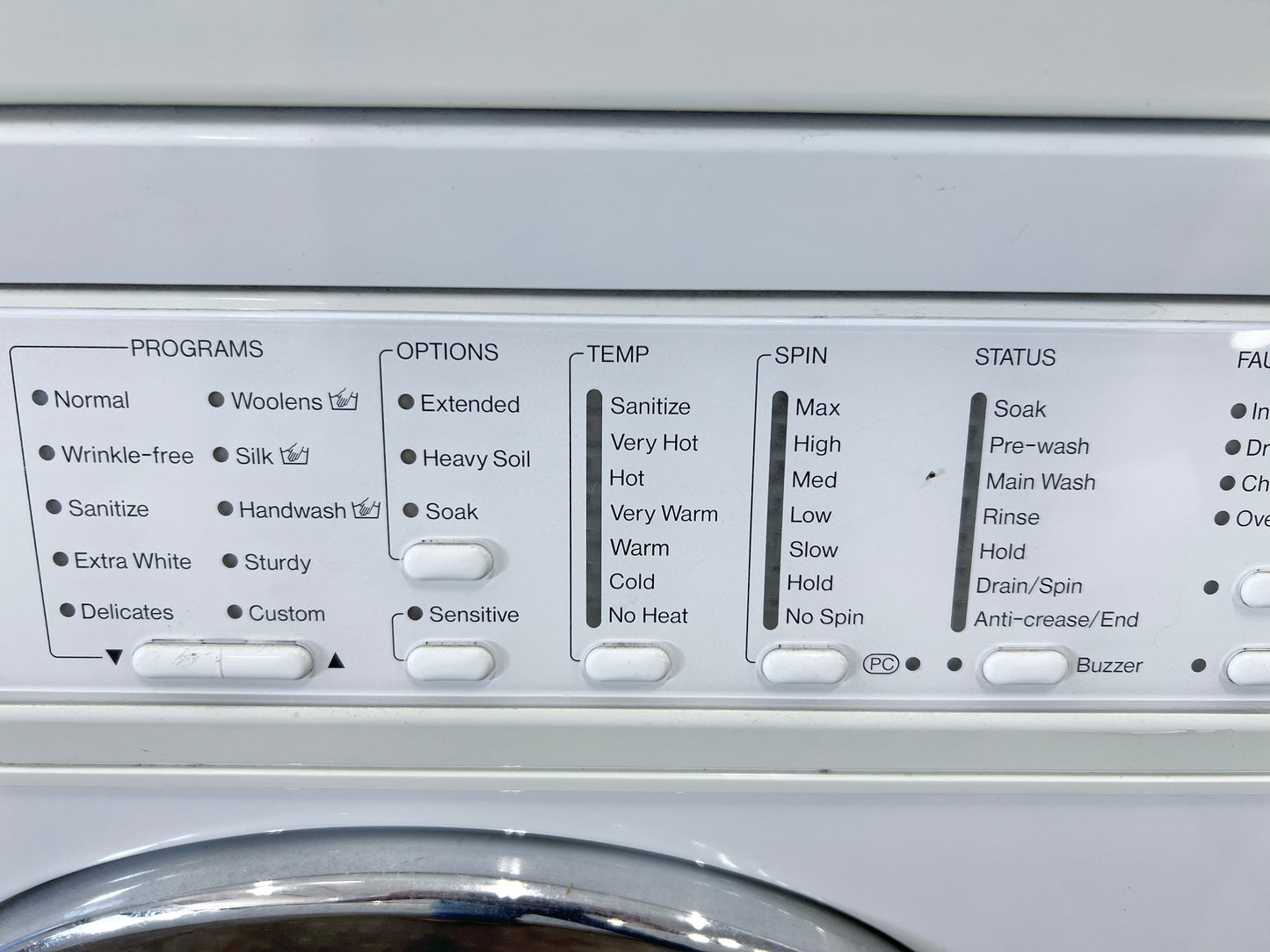24 Inch Miele Washer and Dryer Set 220V  White . W1213 and  T1403, Front Load Machines , Super Capacity Electric Front Load Washer Stainless Steel Honeycomb Drum, LED Display , Miele  T1403 Touchtronic Super Capacity Vented Dryer  , 101314