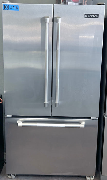 36 Inch JennAir JFC2089WEP French Door Style Counter Depth Refrigerator, Stainless Steel with Water and Ice Dispenser , Stainless Steel, JFC2089WEP6, 101344