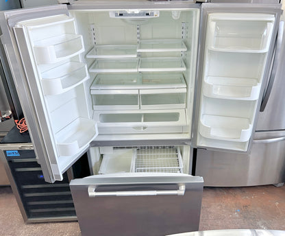 36 Inch JennAir JFC2089WEP French Door Style Counter Depth Refrigerator, Stainless Steel with Water and Ice Dispenser , Stainless Steel, JFC2089WEP6, 101344