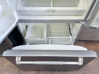 36 Inch JennAir JFC2089WEP French Door Style Counter Depth Refrigerator, Stainless Steel with Water and Ice Dispenser , Stainless Steel, JFC2089WEP6, 101344