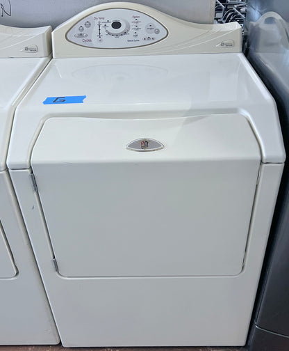 27 Inch Maytag MDG5500AWQ ,  Front Load Gas Dryer Machine Off White Beige ,  Bisque  444415