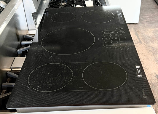 36 Inch GE Profile PHP9036DT1BB Electric Induction Smart Cooktop ,Smooth Glass Wi-Fi,Touch Control, Control Lock, All-Off Feature, Pan Presence Size Sensor, Fit Guarantee, ADA * New Open Box * 101298