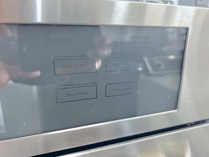 30 Inch JennAir Euro-Style Series  JJW3830DS Built In Wall Double Combination Smart Electric Wall Oven , 10 Cu. Ft. , V2 Vertical Dual Fan Convection, Self Clean, WiFi, Sabbath, Proof Mode, Delay Start, Keep Warm, Prop 65, UL Certified , 444223