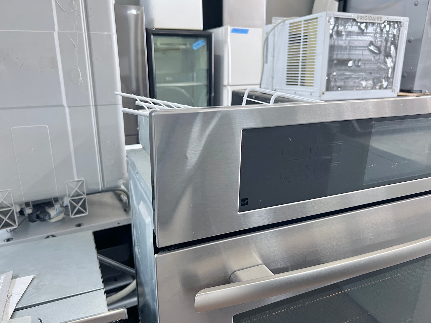 30 Inch JennAir Euro-Style Series  JJW3830DS Built In Wall Double Combination Smart Electric Wall Oven , 10 Cu. Ft. , V2 Vertical Dual Fan Convection, Self Clean, WiFi, Sabbath, Proof Mode, Delay Start, Keep Warm, Prop 65, UL Certified , 444223