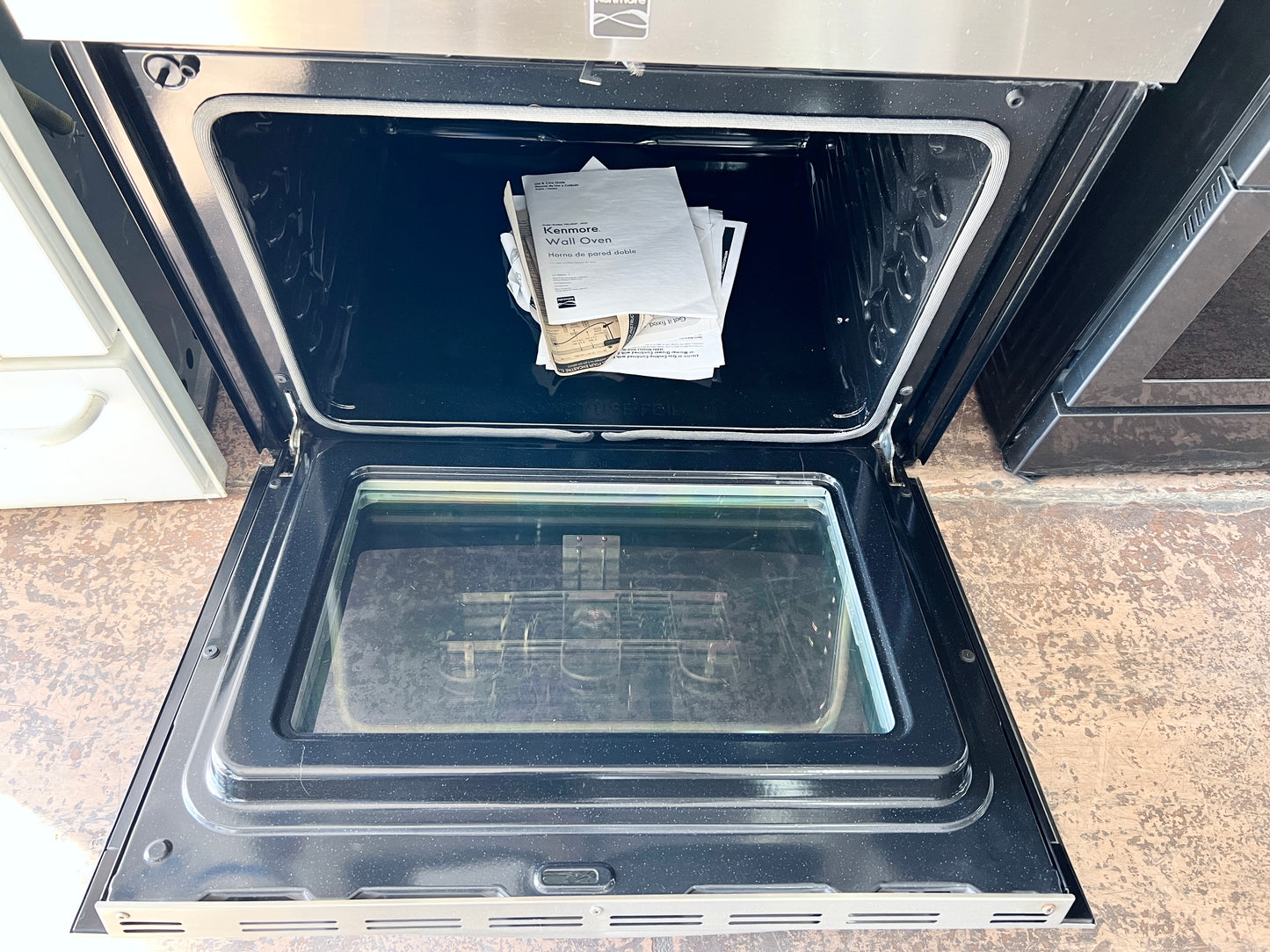 30 Inch Kenmore Double Wall Oven In Stainless Steel With Convection Oven, New Open Box, 790.49533312, 444288