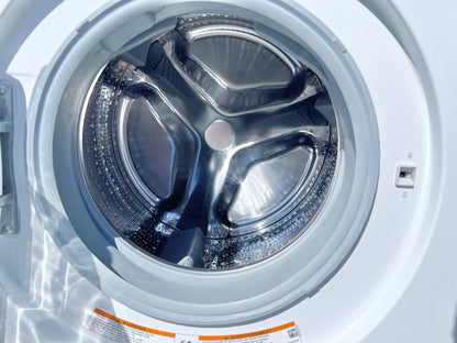 24 Inch Bosch 300 Series Front Load Washer and Electric Dryer Set , WAT28400UC , WTG86400UC, White , 444423