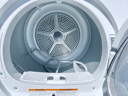 24 Inch Bosch 300 Series Front Load Washer and Electric Dryer Set , WAT28400UC , WTG86400UC, White , 444423