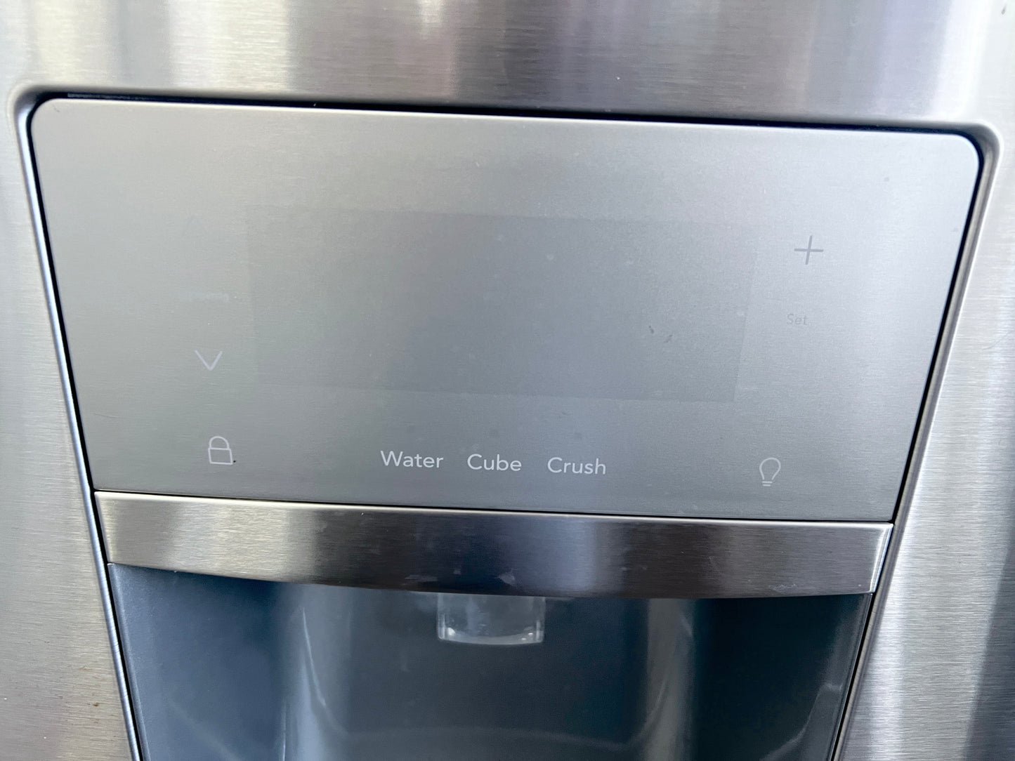 36 Inch Frigidaire  FFHD2250TS Counter Depth French Door Refrigerator , 21.7 Cu. Ft., Adjustable Storage, Glide Crispers Drawers, Ice Maker, Ultra II Water Filtration, Sabbath, Star K, energy star rated,  Stainless Steel , 444277