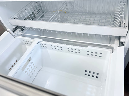 36 Inch Frigidaire  FFHD2250TS Counter Depth French Door Refrigerator , 21.7 Cu. Ft., Adjustable Storage, Glide Crispers Drawers, Ice Maker, Ultra II Water Filtration, Sabbath, Star K, energy star rated,  Stainless Steel , 444277