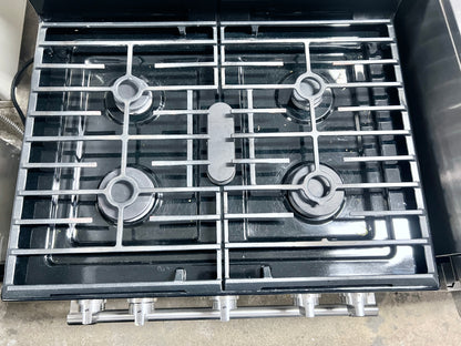 30 Inch Maytag  MGR8800FZ Freestanding Gas Range, 5 Sealed Burners, 5.8 cu. ft. Oven, Storage Drawer, True Convection, Variable Broil, Self-Clean, Oval Burner, Power Burner, Fingerprint Resistant Stainless Steel , 444427