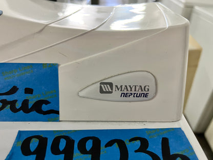 Maytag Neptune Electric Front Load Dryer  White, Used, 999236