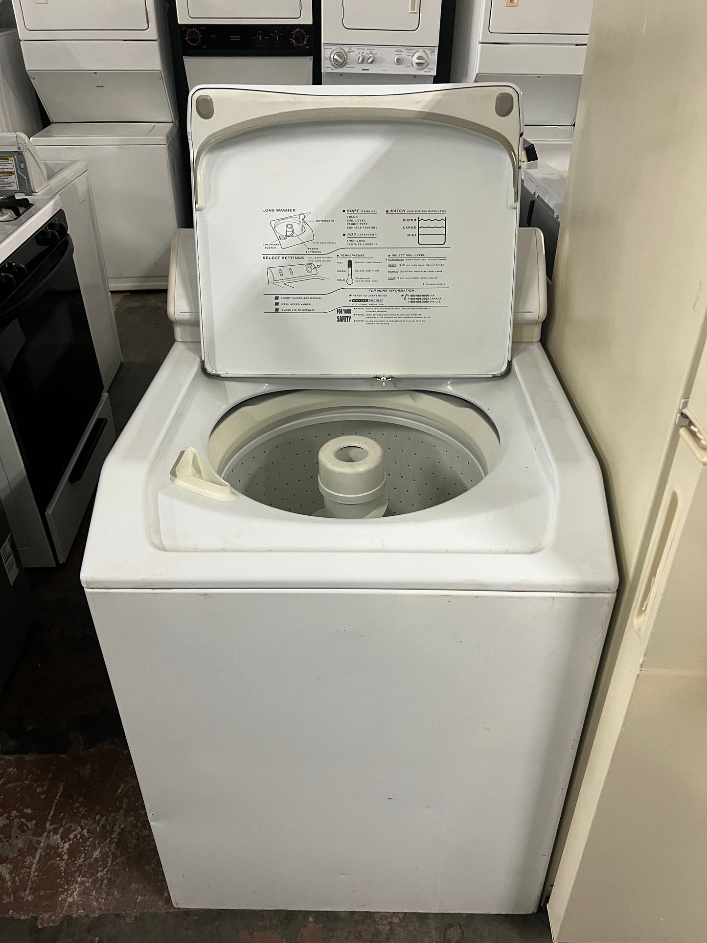 Maytag Top Load Washer in White, MAV5000AWW, 999413