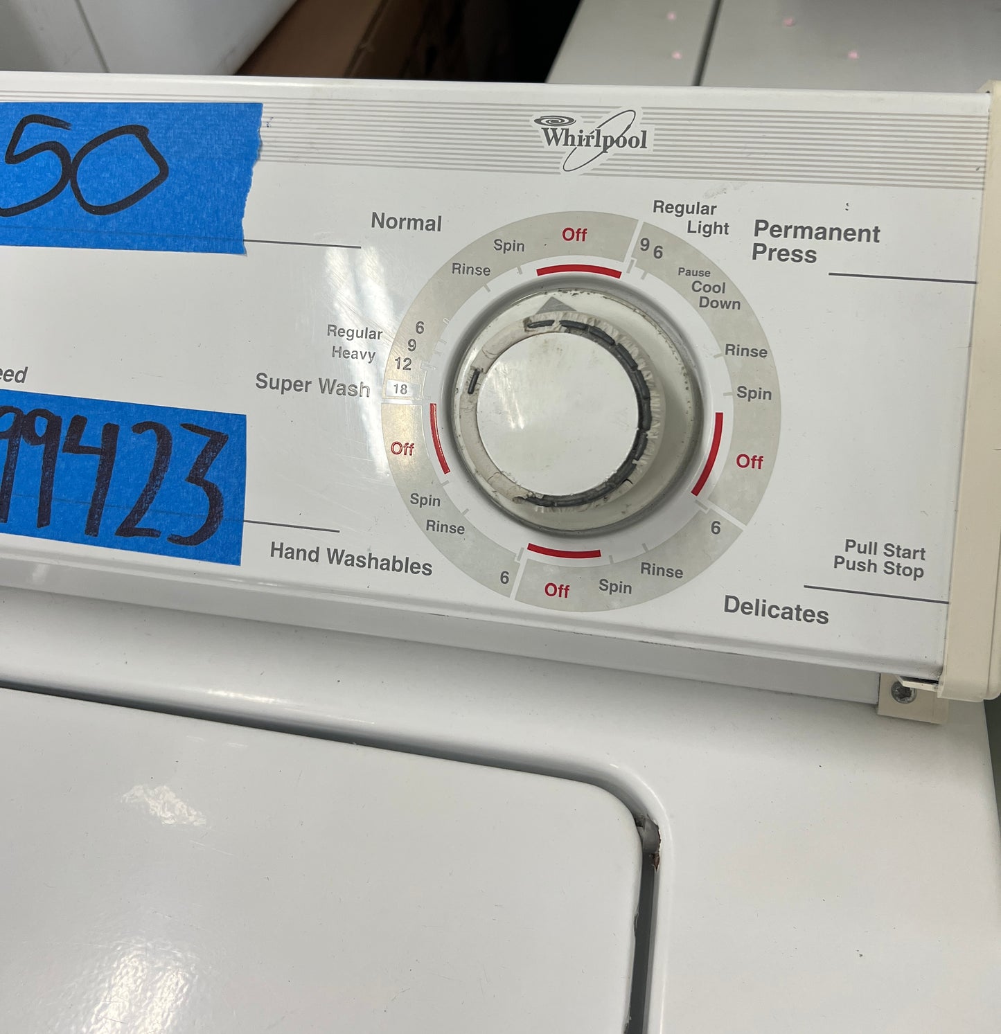 Whirlpool Top Load Washer in White, LSR7233EQ0, 999423