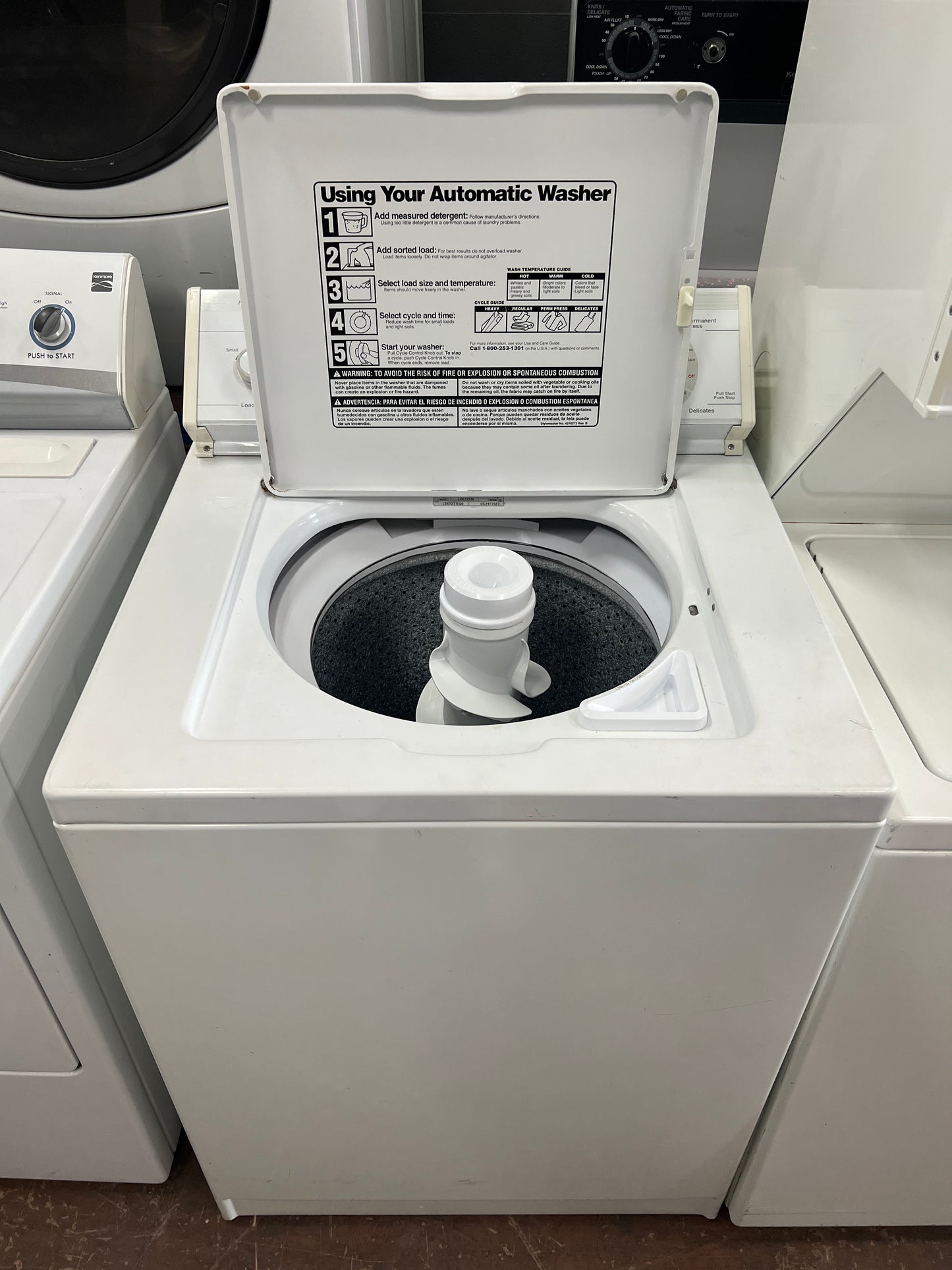 Whirlpool Top Load Washer in White, LSR7233EQ0, 999423