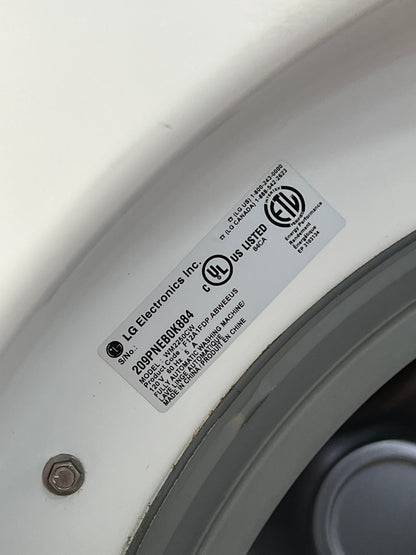 LG Front Load Washer in White, WM2250CW, 999113