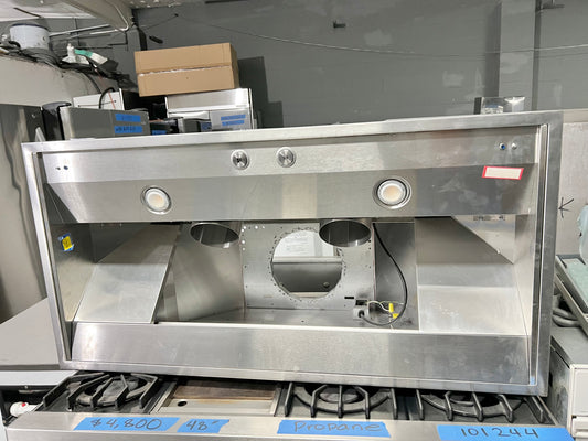 Viking 5 Series VCWH54848SS 1200 CFM , Wall Mount Range Hood Stainless Steel New Open Box 48 Inch 444273