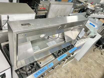 Viking 5 Series VCWH54848SS 48 Inch Wall Mount Range Hood Stainless Steel New Open Box   444273