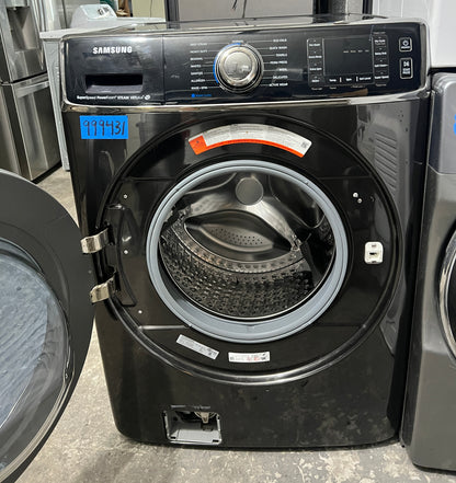 Samsung Front Load Washer in Black, WF56H9100AV/A2, 999431