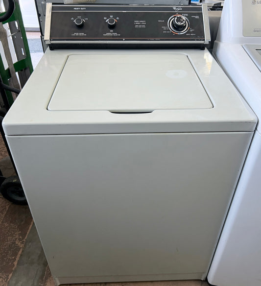 27 inch Heavy Duty Whirlpool Top Load Washer Machine , in Off White Color , Heavy Duty Transmission Non HE , LA5668XTW , 444431