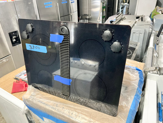 30 Inch JennAir JED8430ADB , Electric Glass Top Cooktop Downdraft , Black, Used Condition ,  444262