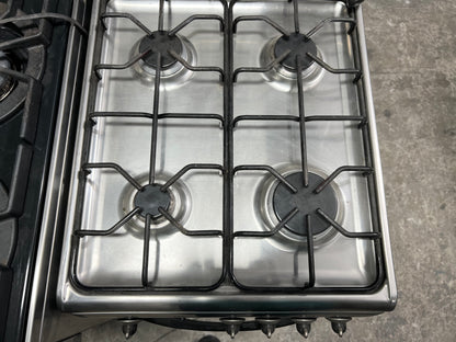 20 Inch Avanti Elite Gas Range Stainless Steel Bake Broil 4 Burner, Natural Gas, 131308