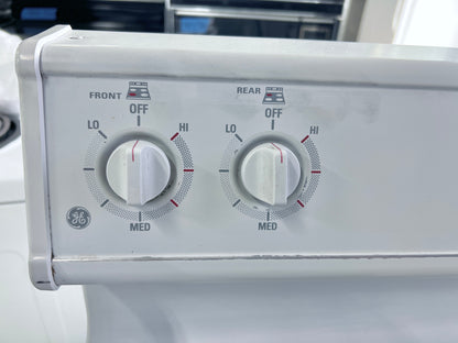 30 Inch GE Electric Range 4 Coil Element , Oven , White , JBP25GV2WW, 444434