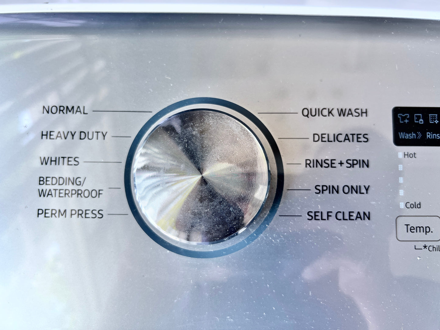 27 Inch Samsung  WA50R5200AW  Top Load Washer 5.0 Cu. Ft., 10 Wash Cycles, Active WaterJet, EZ Access, Deep Fill, Smart Care, VRT Plus, Quick Wash, ENERGY STAR: White , 444436