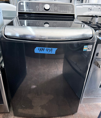 29 Inch LG TurboWash Series  WT7700HVA 5.7 cu. ft. Top Load Washer with 14 Wash Cycles, 1,050 RPM, Steam, TurboWash, StainCare, Speed Wash, Allergiene, Sanitary,  ENERGY STAR , 444439