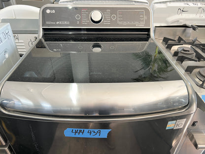 29 Inch LG TurboWash Series  WT7700HVA 5.7 cu. ft. Top Load Washer with 14 Wash Cycles, 1,050 RPM, Steam, TurboWash, StainCare, Speed Wash, Allergiene, Sanitary,  ENERGY STAR , 444439