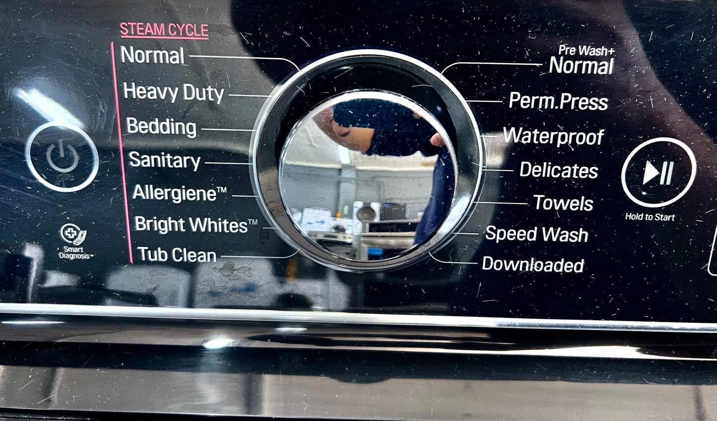 29 Inch LG TurboWash Series  WT7700HVA 5.7 cu. ft. Top Load Washer with 14 Wash Cycles, 1,050 RPM, Steam, TurboWash, StainCare, Speed Wash, Allergiene, Sanitary,  ENERGY STAR , 444439