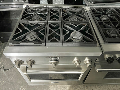 GE Monogram ZDP304N7PSS 30 Inch Freestanding Professional Dual Fuel Range 4 Sealed Burners, 5.3 Cu. Ft. Oven Capacity, Continuous Grates, Self-Clean, LED Task Lights, Reversible Burner Grates, Dual-Flame Stacked Burners, Natural Gas , 101205