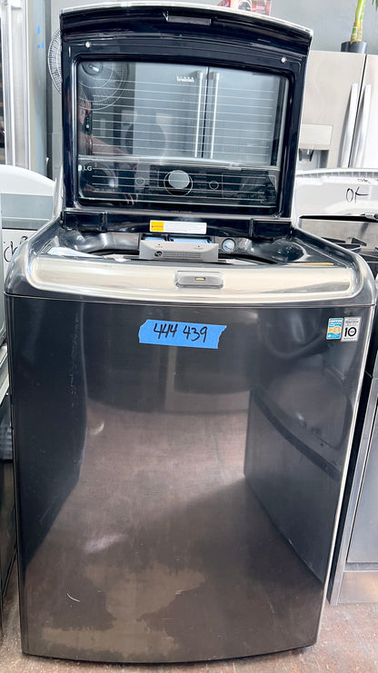 29 Inch LG TurboWash Series  WT7700HVA 5.7 cu. ft. Top Load Washer with 14 Wash Cycles, 1,050 RPM, Steam, TurboWash, StainCare, Speed Wash, Allergiene, Sanitary,  ENERGY STAR , 444439