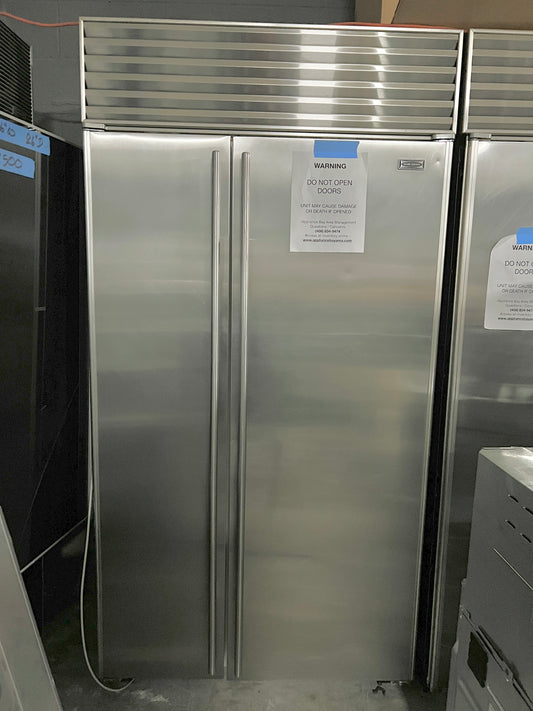 Subzero 42 Inch 642 Side By Side Built in Refrigerator in Stainless Steel 369178