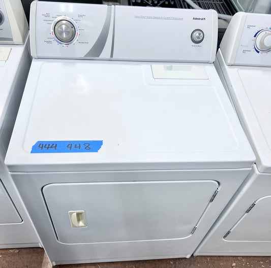 Admiral Front Load Electric Dryer Machine , AED4475TQ0,  White , 444448