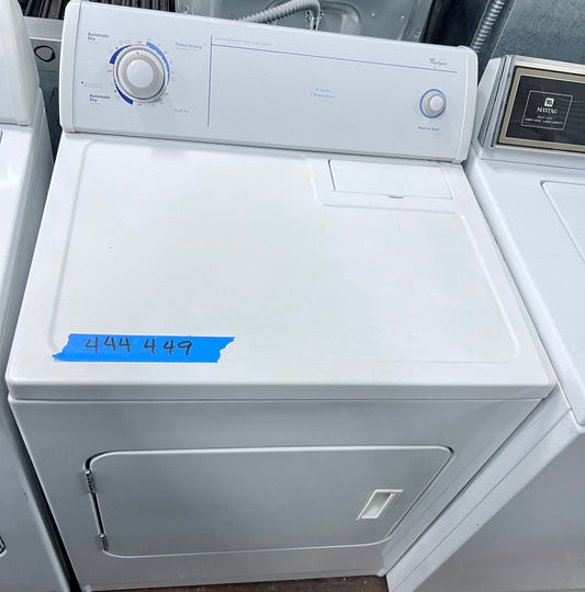 29 inch Whirlpool LER4634JQ Front Load Electric Dryer Machine , White , 444449