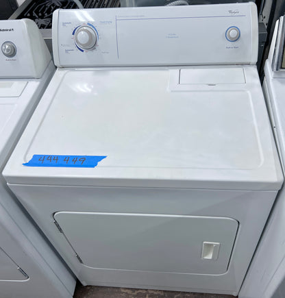 29 inch Whirlpool LER4634JQ Front Load Electric Dryer Machine , White , 444449