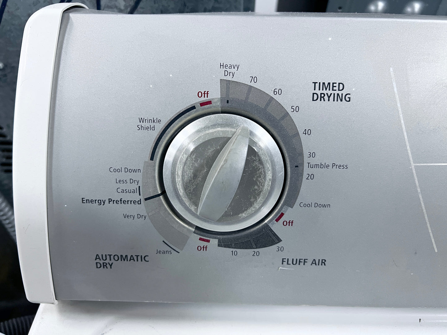 29 Inch Whirlpool LGR6636PW Front Load Gas Dryer Machine , White , 444451