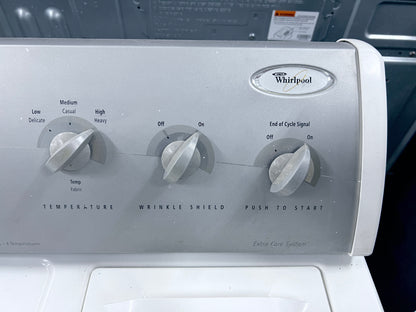 29 Inch Whirlpool LGR6636PW Front Load Gas Dryer Machine , White , 444451